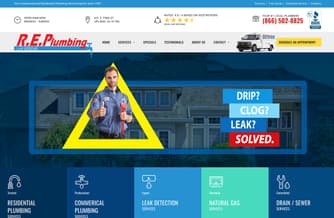 Rancho Cucamonga plumbing company website design