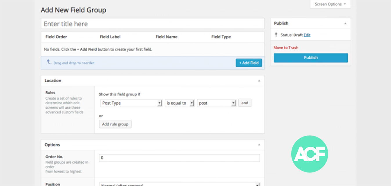 Advanced Custom Fields (ACF) for WordPress development.