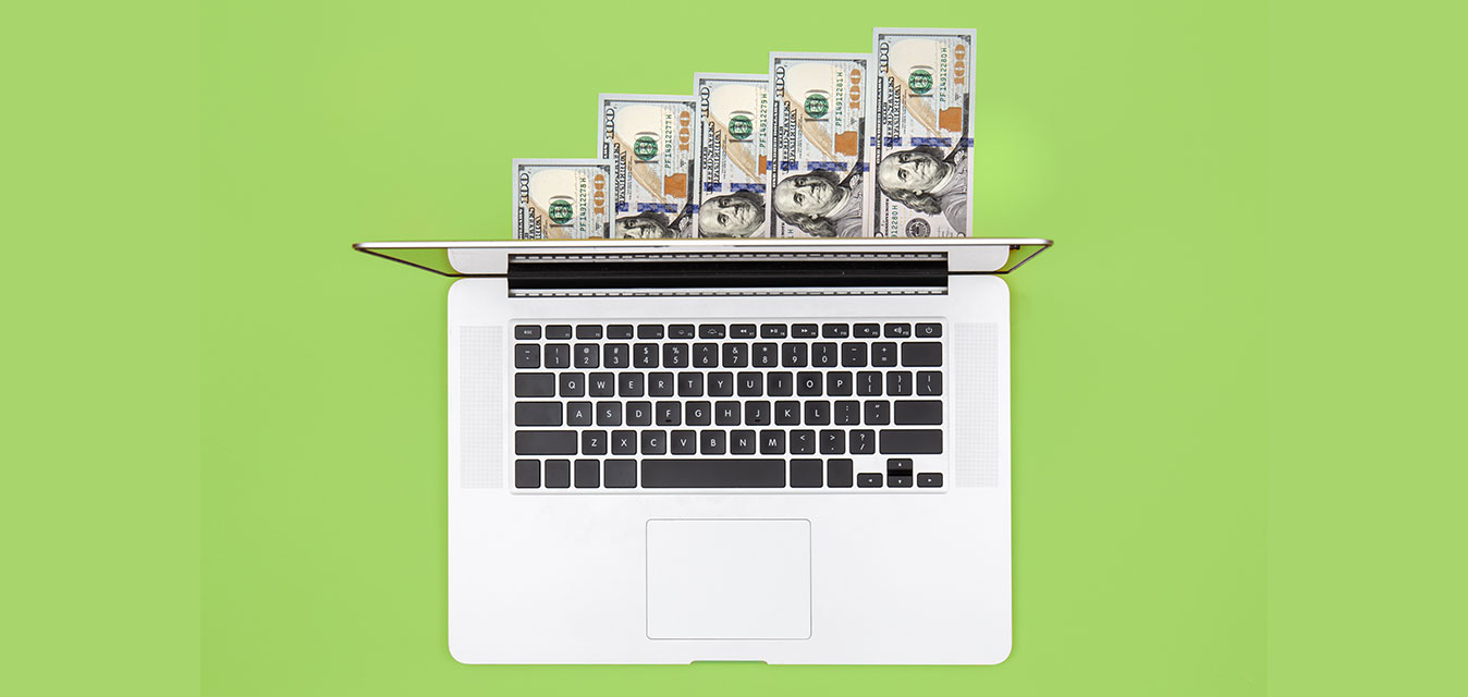 A website can create income through leads and sales.