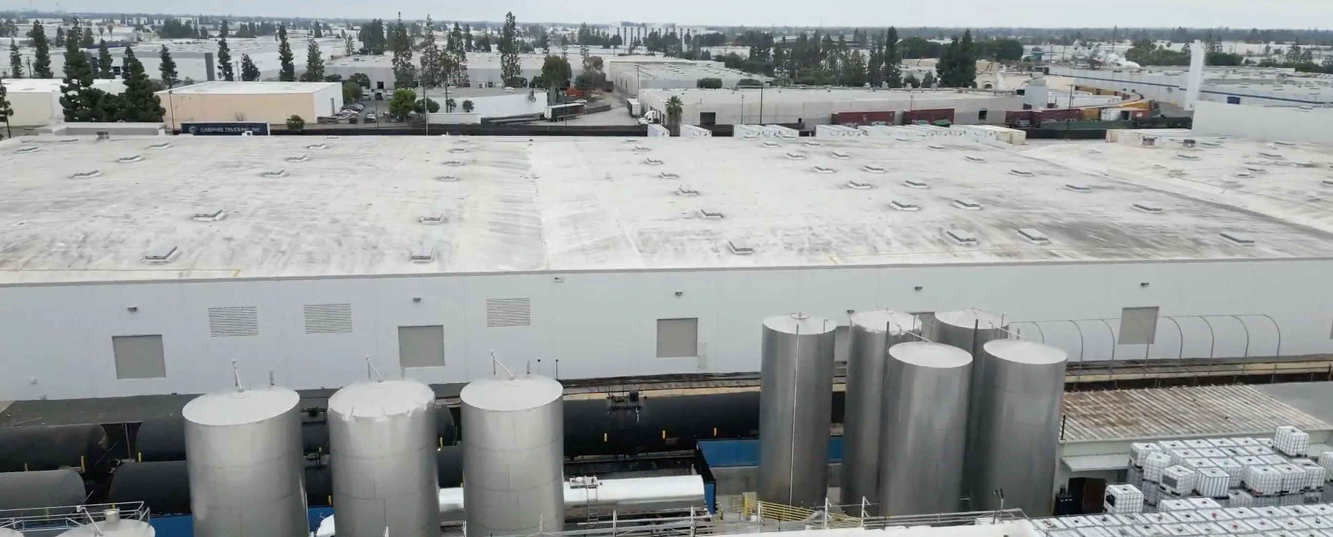 Drone video showing smooth cinematic motion and clean editing