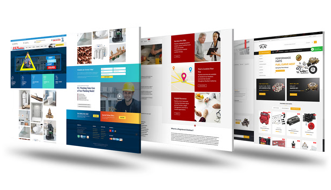 Brand system design showing consistent typography, colors, and layout